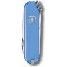 Нож-брелок Victorinox Classic SD Summer Rain 0.6223.28G, голубой