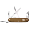 Складной нож VICTORINOX PIONEER X TERRA BROWN 0.8231.L24