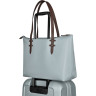 Victoria Deluxe Business Tote — сумка серо-синяя, арт. 610497